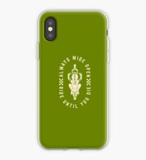 Always wide open. iPhone Case