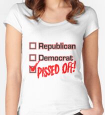 PISSED OFF! Women's Fitted Scoop T-Shirt