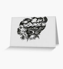 Bride of Frankenstein Greeting Card