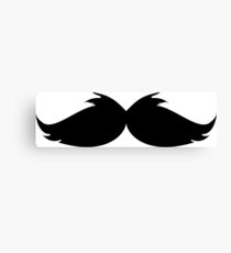 Bushy Moustache Canvas Print