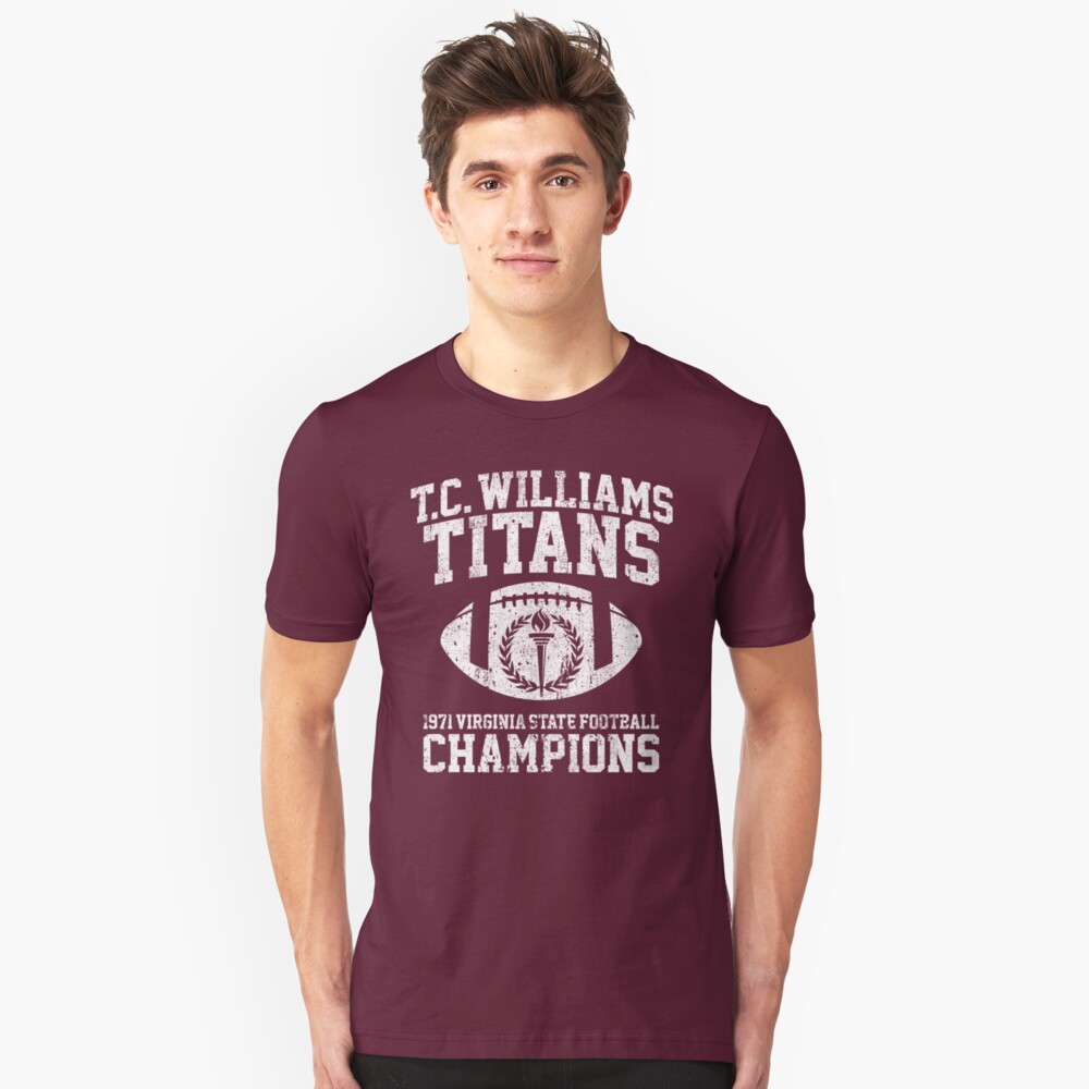 T.C. Williams Titans 1971 Fußballmeister Slim Fit T-Shirt
