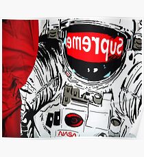 supreme astronaut Poster