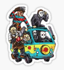 The Massacre Machine Horror Sticker