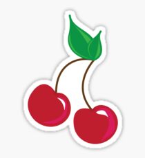 cherry of my eye Sticker