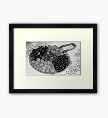 premature cabernet Framed Print