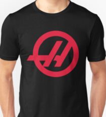 Haas F1 Logo Slim Fit T-Shirt