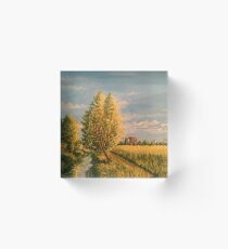 Longford River at Feltham Acrylic Block
