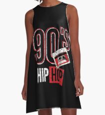 Hip Hop 90s A-Line Dress