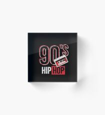 Hip Hop 90s Acrylic Block