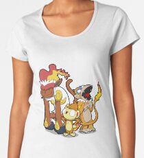 Funky Fire Monkeys Women's Premium T-Shirt