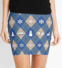 Shades of Winter Mini Skirt