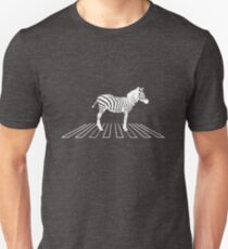 Zebra on pedestrian crossing Unisex T-Shirt