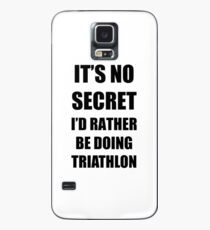 Triathlon Sport Fan Lover Funny Gift Idea Case/Skin for Samsung Galaxy
