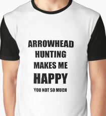 Arrowhead Hunting Lover Fan Funny Gift Idea Hobby Graphic T-Shirt
