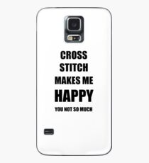 Cross Stitch Lover Fan Funny Gift Idea Hobby Case/Skin for Samsung Galaxy