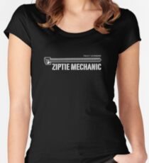 Ziptie Mechanic Women's Fitted Scoop T-Shirt