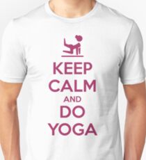 Keep Calm and do Yoga Unisex T-Shirt