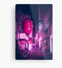 Tokyo Alley Metal Print