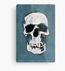 The Skull Metal Print