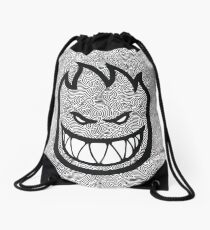 Spitfire Pattern Drawstring Bag