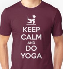 Keep Calm and do Yoga Unisex T-Shirt