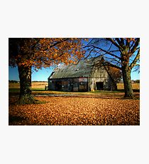 Bicknell Barn Photographic Print