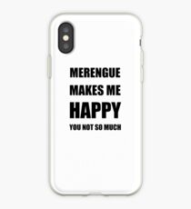 Merengue Lover Fan Funny Gift Idea Hobby iPhone Case