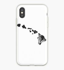 State of Hawaii Calligraphy iPhone Case