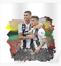 Illustration Cristiano Art Poster
