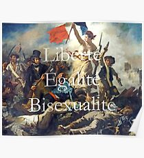 Liberté Égalité Bisexualité Poster