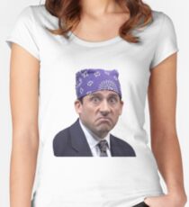 Prison Mike Full Color Women's Fitted Scoop T-Shirt