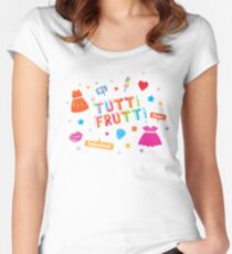 LOL surprise - Tutti Frutti Women's Fitted Scoop T-Shirt