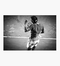 Rafa fist pump Photographic Print