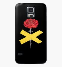 rebellische rote Nelke Hülle & Skin für Samsung Galaxy