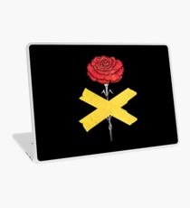 rebellische rote Nelke Laptop Folie