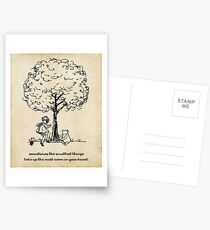 Winnie the Pooh - Manchmal nehmen die Kleinsten den meisten Platz in Ihrem Herzen ein Postkarten
