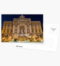 Trevi Fountain Postcards