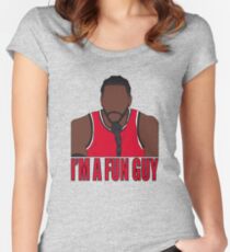 Kawhi Leonard "Ich bin ein lustiger Typ" Tailliertes Rundhals-Shirt