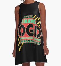 Gaming addiction A-Line Dress