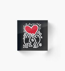 Keith Haring Acrylic Block