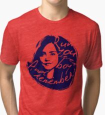 Run You Clever Boy Tri-blend T-Shirt