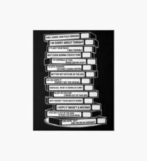 Brooklyn 99 Tapes Art Board