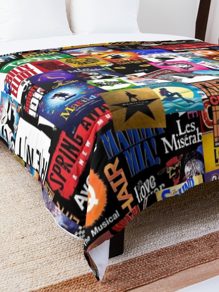 Alternate view of Musicals Collage II Comforter