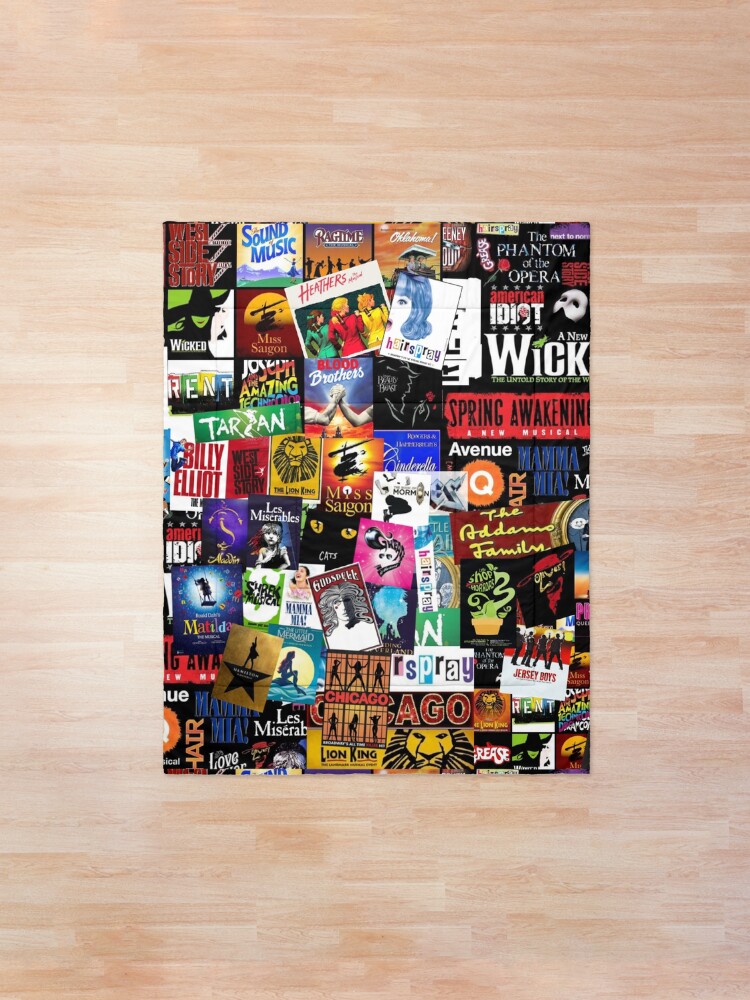 Alternate view of Musicals Collage II Comforter