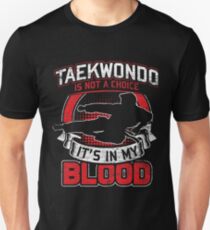 Passe-temps Taekwondo T-shirt unisexe