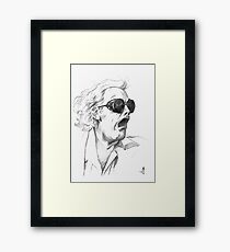 Doc brown Framed Print