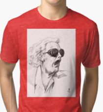 Doc brown Tri-blend T-Shirt