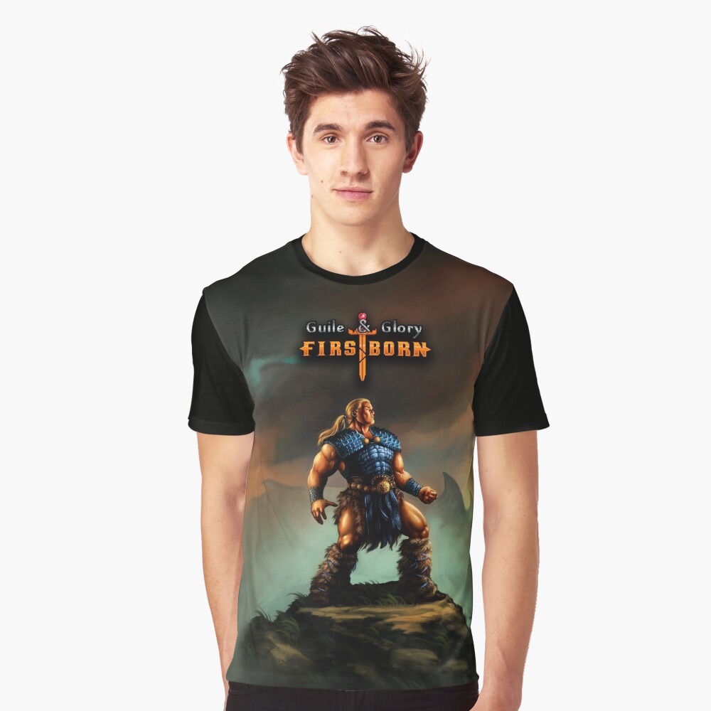 Guile & Glory: Firstborn - Outlander (with title) Graphic T-Shirt