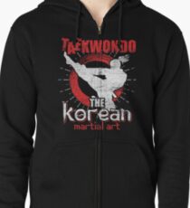 Taekwondo Asia Zipped Hoodie
