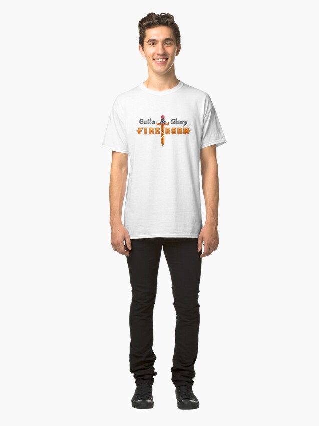 Alternate view of Guile & Glory: Firstborn Logo Classic T-Shirt
